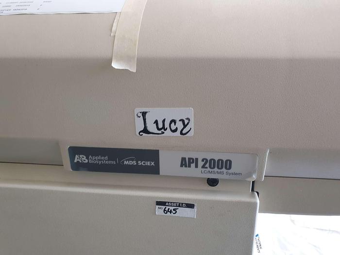 Used Applied Biosystems API 2000 MDS SCIEX LC/MS/MS