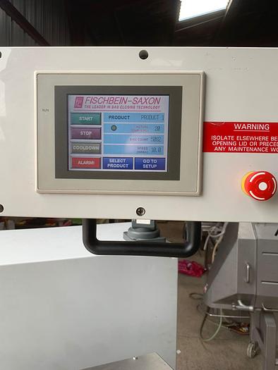 Used 2015 Fischbein-Saxon SH 1000 Hot Air Sealer with Airevac vacuum sealing system