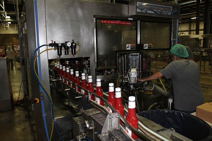 Used 1993 KRONES STARMATIC 16 Station Rotart Labler