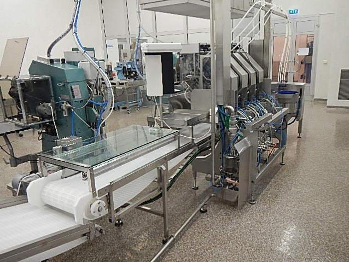 Used Plumat IV Bag Filling Line