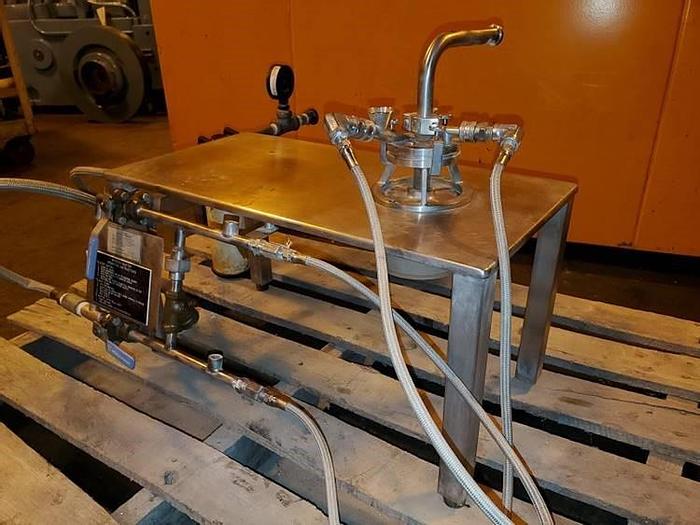 Used 3″ JET MILL LABORATORY MILL – S/S – MODEL 02-606 (#9428)