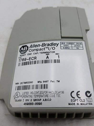 Used Allen-Bradley 1769-ECR Ser A