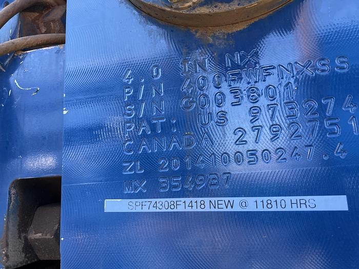 Used SPM QWS 2500 Quintuplex Frac Pump