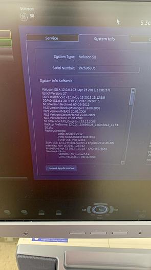 Used 2014 General Electric (GE) Voluson S8