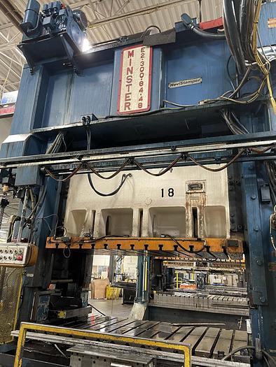 Used 300 ton Minster 84"x48" SSDC Stamping Press