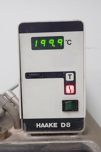 Used Haake L Water Bath & D8 Typ 001-2826 Circulating Immersion Heater