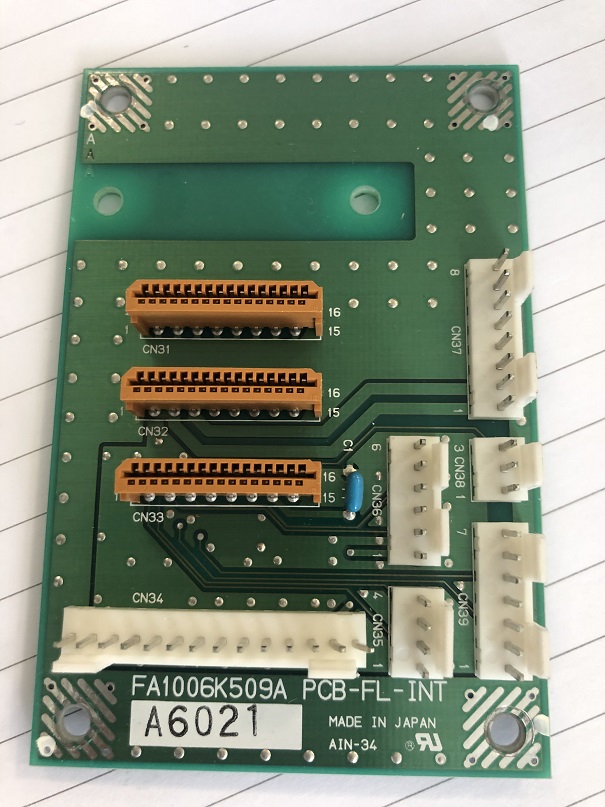 Used TEL P8 Prober Part A6021 FA1006K509A PCB-FL-INT MOTHERBOARD