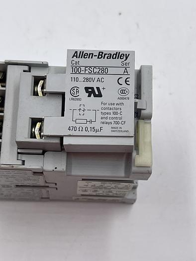 Used Allen-Bradley 100-C09*10 Ser A 