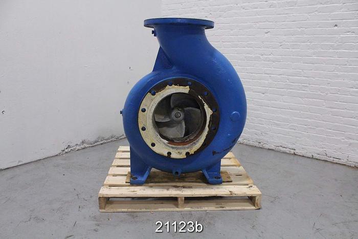 Used Goulds 3175 Pump, 12x14x18, 4-Vane Impeller, 17.5"x16.5" Impeller Diameter #21123