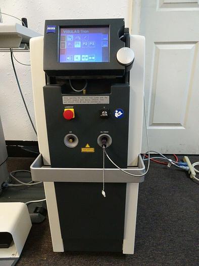 Used ZEISS Visulas Trion MultiColor Green, Yellow & Red Laser W/ LSL Slit Lamp