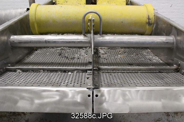 Used Black Clawson Wandel Vibrating Screen #32588