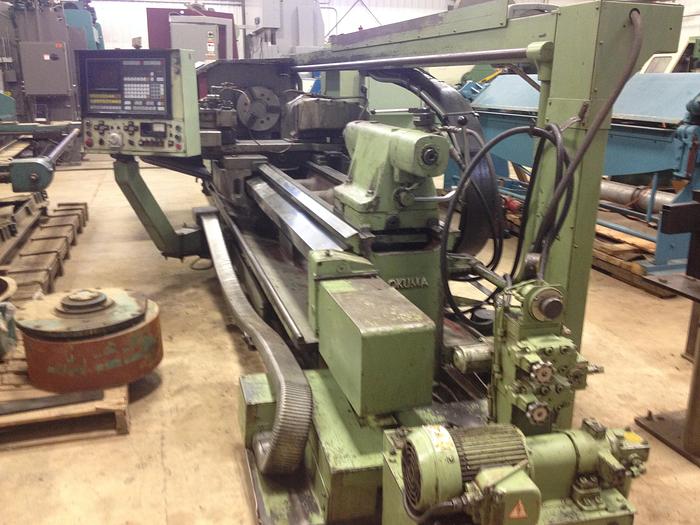 Used Okuma CNC Flatbed Turning Center LH35N-3000