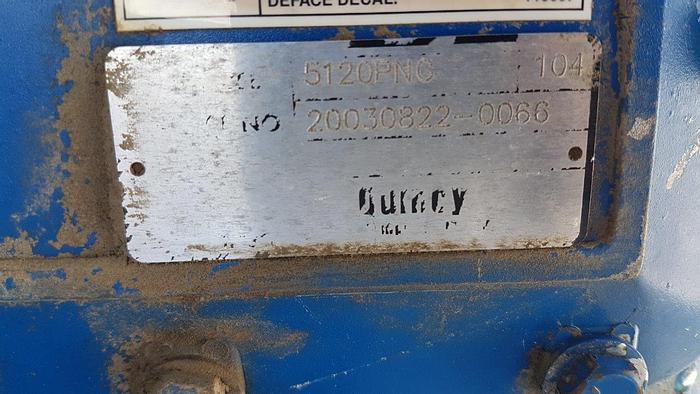 Used Quincy 5120PNG 2 Stage Natural Gas Compressor