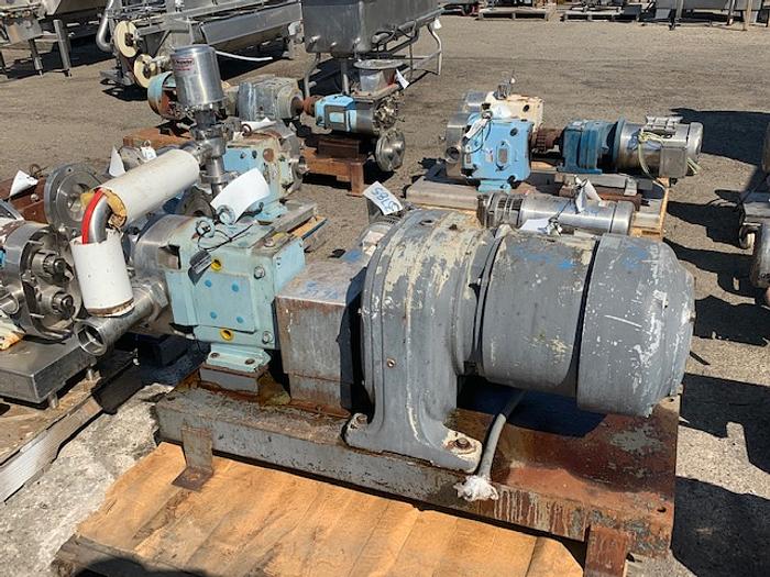 Used Waukesha Model 130 Positive Displacement Pump
