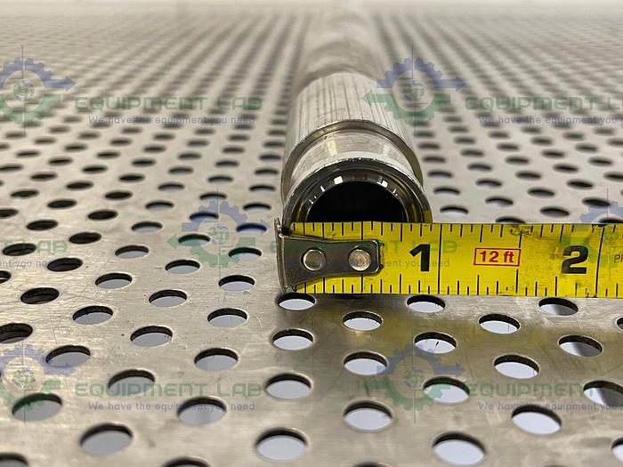 Used 10" Braided Hose w/ 3/4" Sanitary Fitting