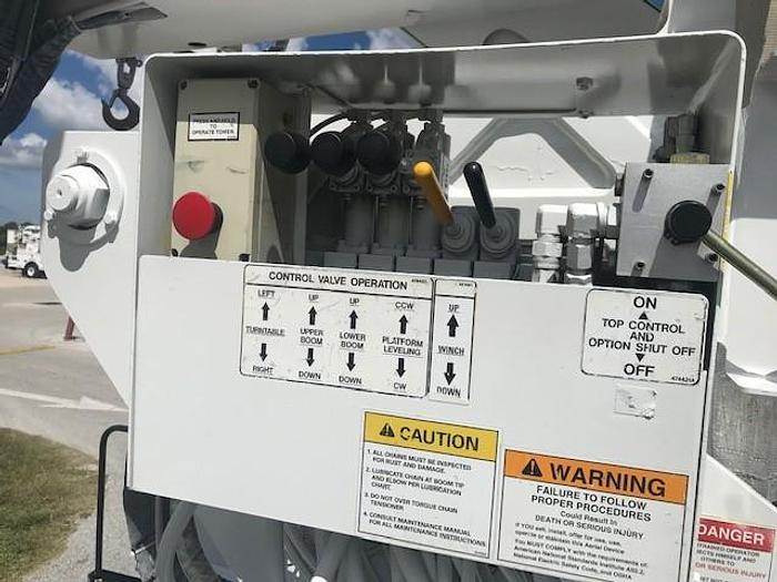 Used HiRanger TCX-55 60ft Bucket Boom on 2008 International 7300 60ft Extended Cab Utility Truck - C54796