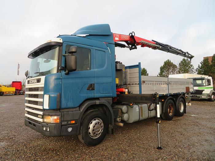 God 1997 Scania 144 460 6x2 Fassi F175A.24