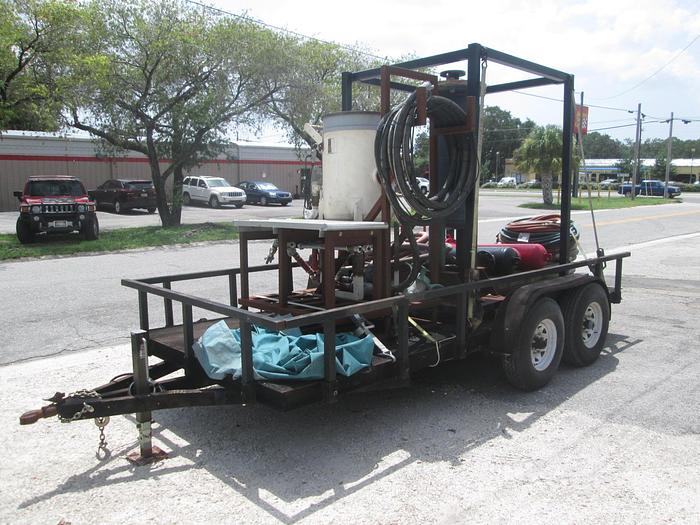 Used 7'x16' Sandblasting Trailer