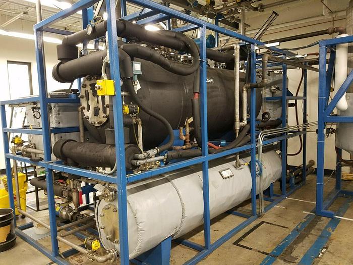 Used Tiyoda Serec Vacuum Degreasing System Dual Chambers Dissolves Cleans Rubber & Plastic off Metal Complete System
