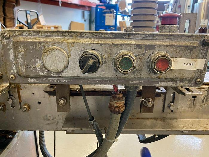 Used Krones Rotina 1 glue wrap around labeler