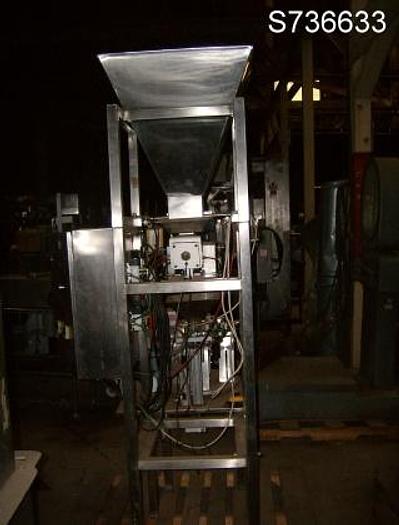 Used Filler, Bag, Rotary, 4 Station, S/st, Vibratory Feeder #S736633