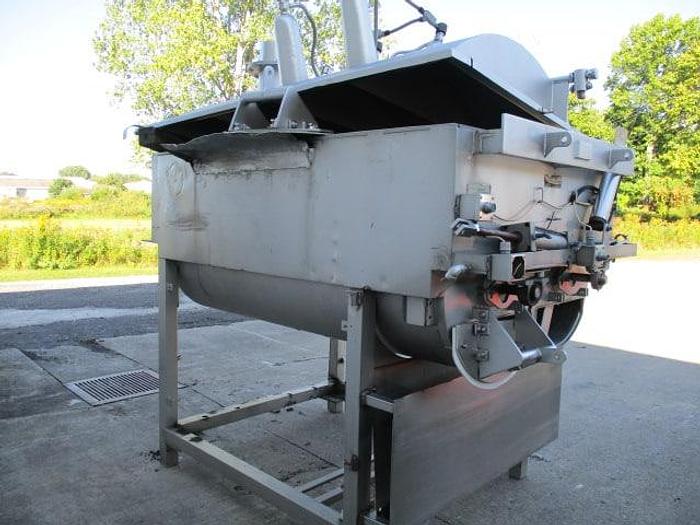 Used FPEC Dual Shaft Paddle Blender; Md#814; 2500Lbs