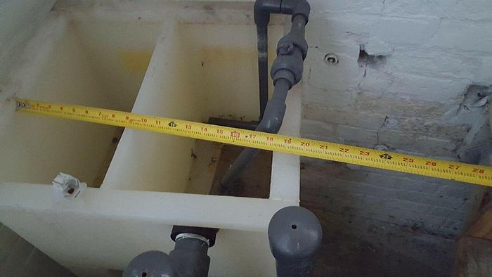 Used PolyPro Plating rinsing rinse tanks Dipping Dying Electroplate