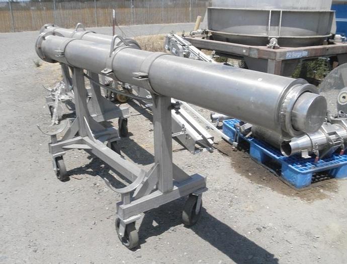 Used Evaporator, Thin Film, 26 SF, S/st, Groen, Mdl E-696 #L741305