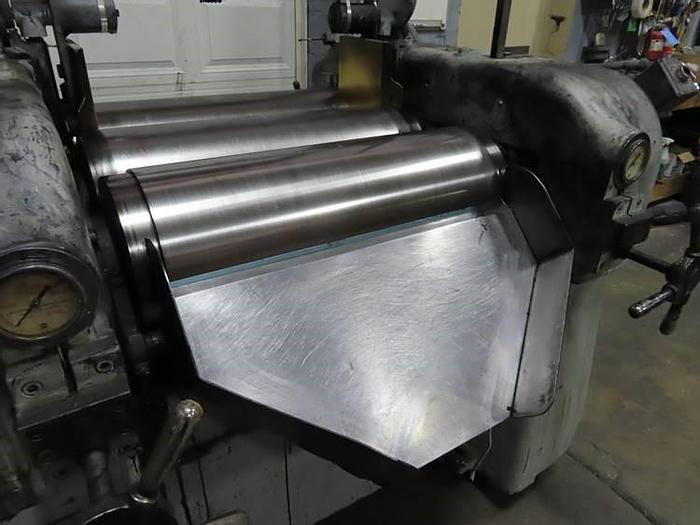 Used 13 in. x 32 in. LEHMANN THREE ROLL MILL (#9678)