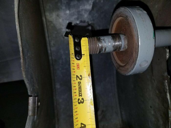 Used Setco Cadet #101 Double Wheel Buffer 1 HP 440V Polisher Grinder Jack Lathe