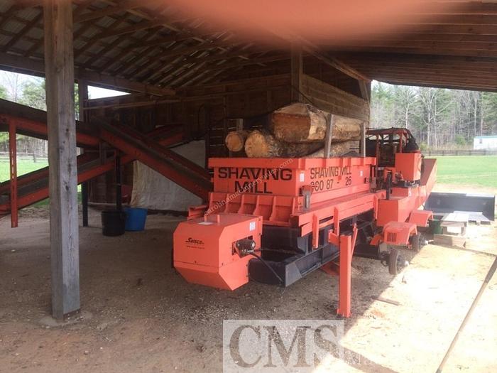 Used Salsco 40" Shavings Mill