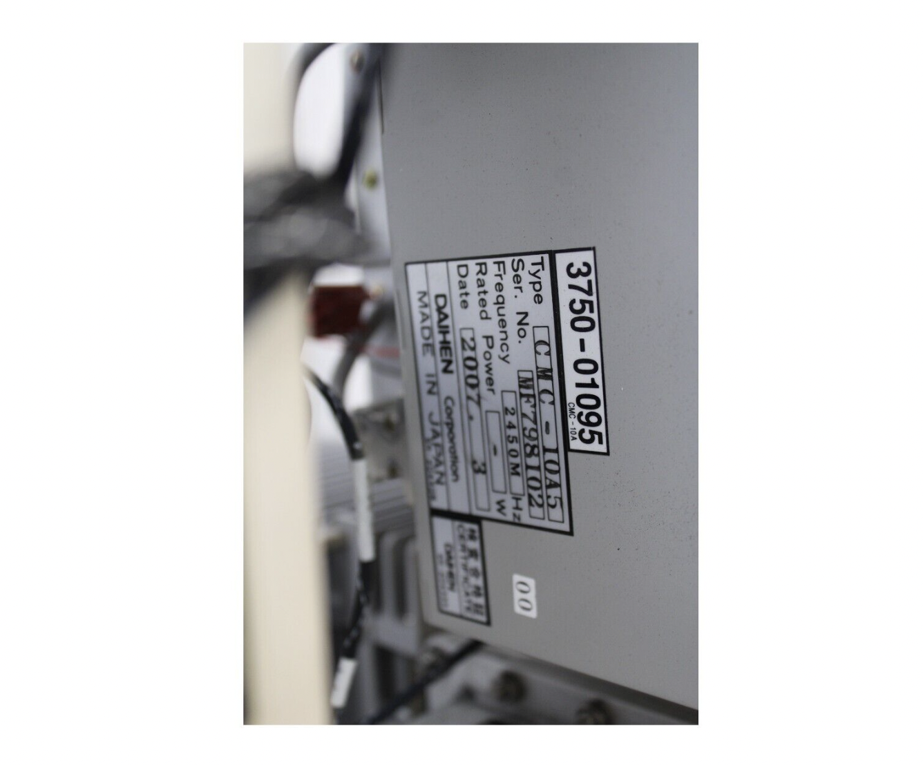 Used AMAT DAIHEN ATM-10B MICROWAVE SMA-10B MICROWAVE CMC-10A5 TUNING CONTROL UNIT