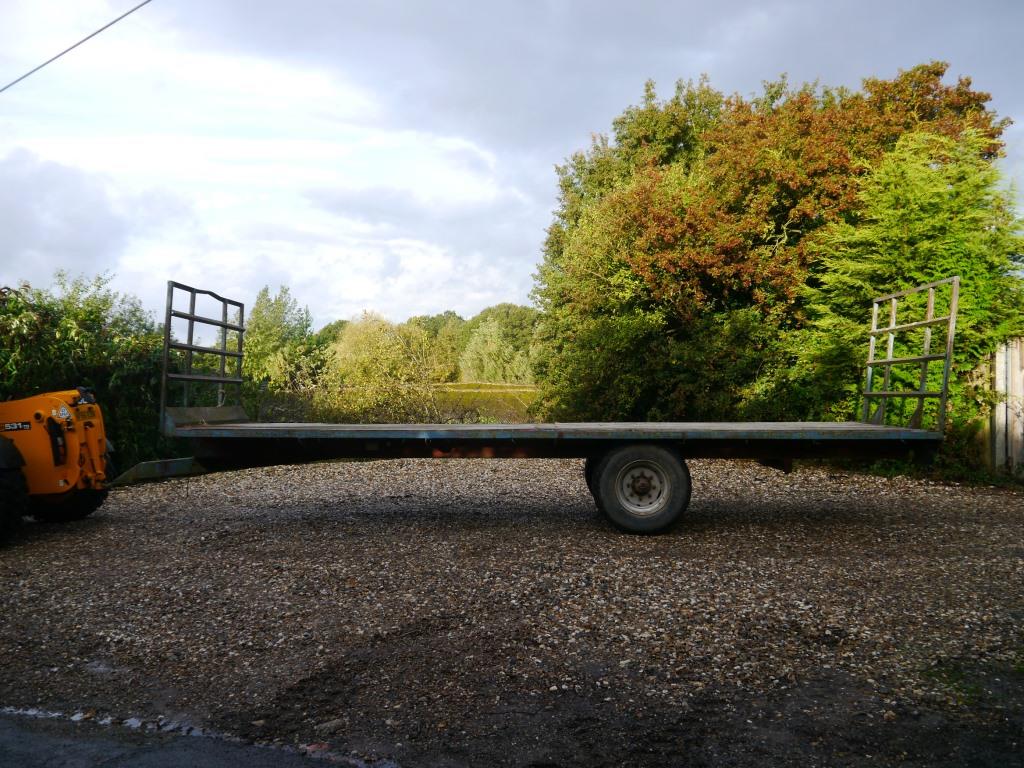 Used Bale Trailer