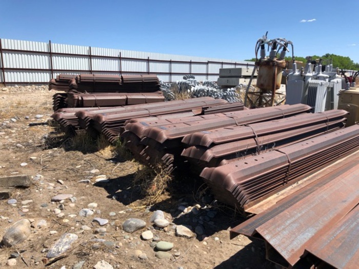 rail turnouts for 132 lb rail B036 02. 0-3 1/2
