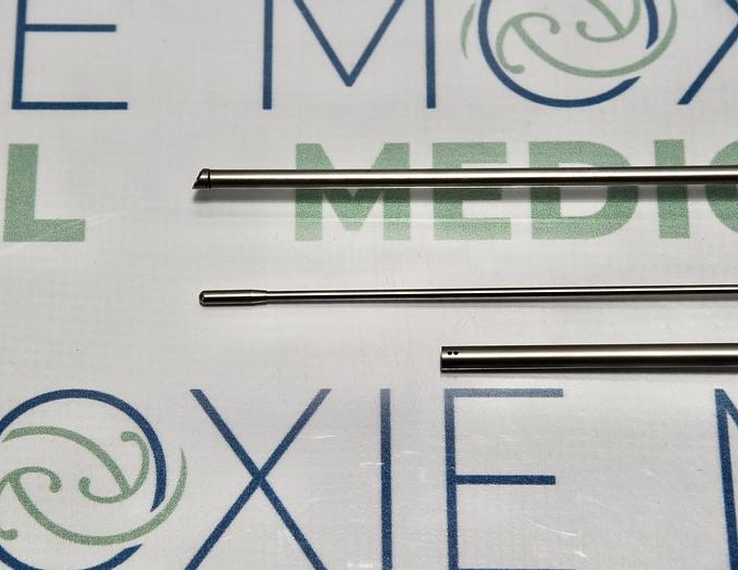 Used Stryker 2.9mm 12° Rev360 Hysteroscope Set 502-729-012, 502-740-051, 502-740-052, 502-729-050