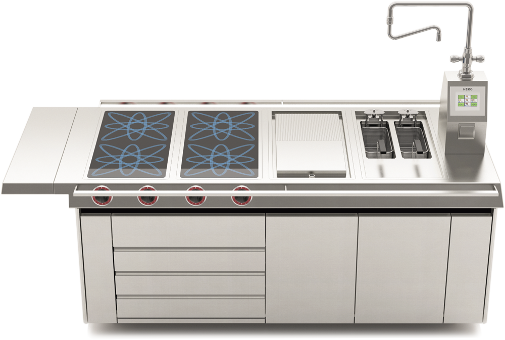 HEKO - 900 Double-Sided Built-In Kitchen Unit