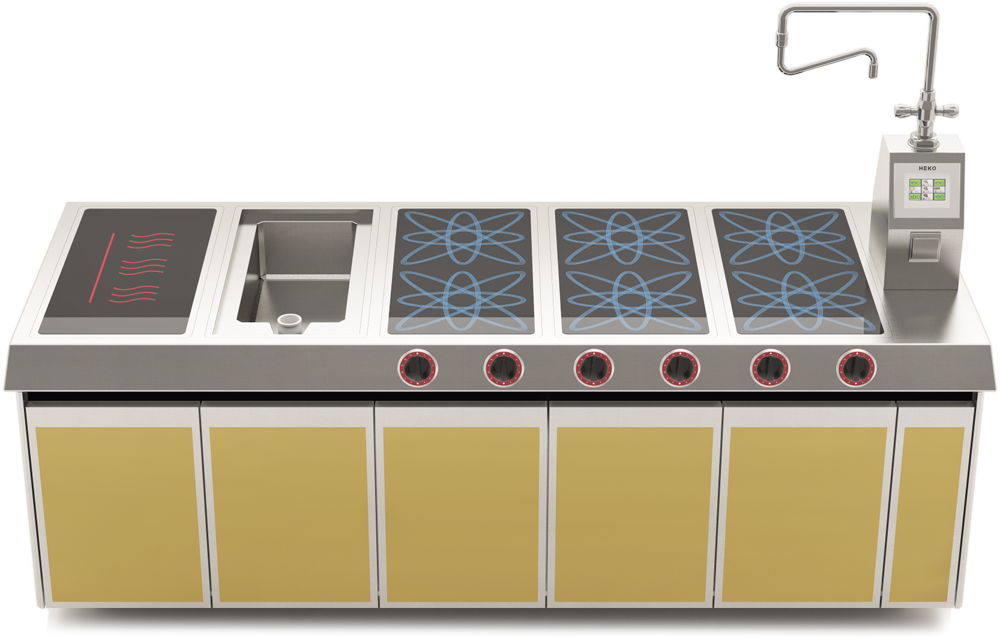 HEKO - 900 Double-Sided Built-In Kitchen Unit