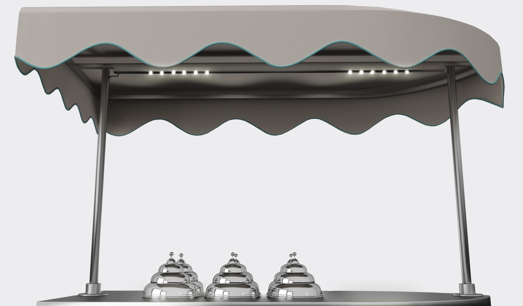 TekneItalia Procopio Gelato Cart