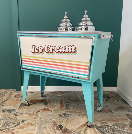Used TekneItalia Ki One Gelato Cart