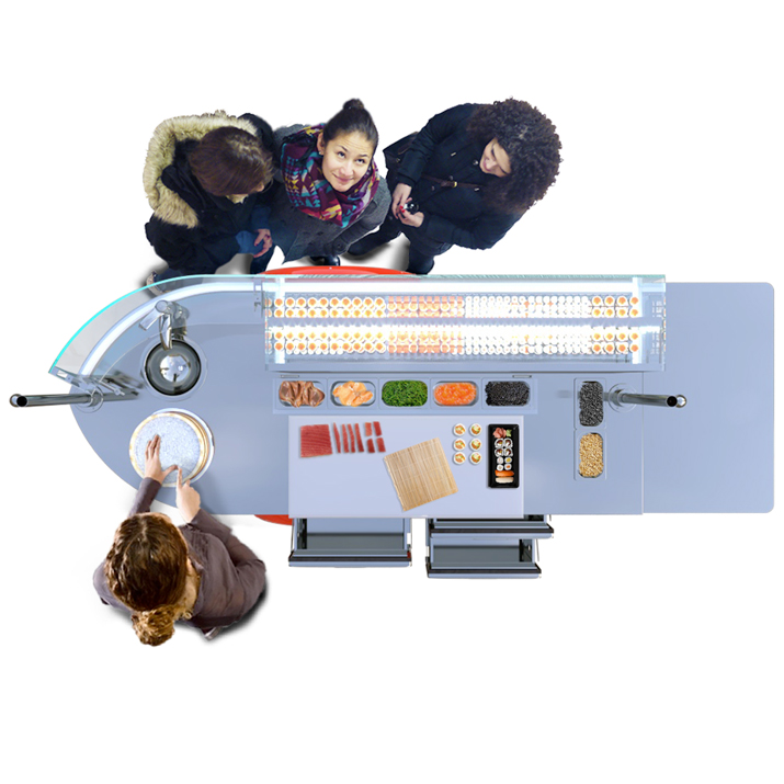 TekneItalia Sushi Cart