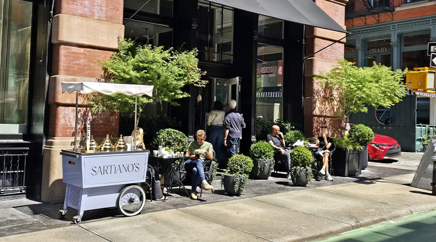 Used TekneItalia Ki One Gelato Cart