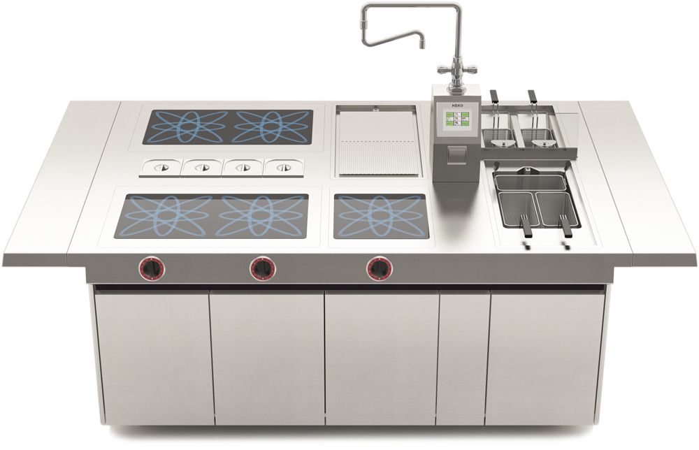 Used HEKO - 1500 central built-in kitchen unit