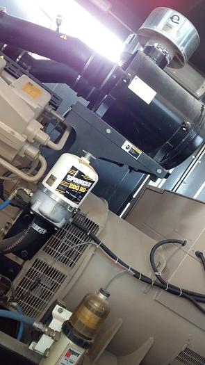 Used Cummins KTA38-G3 with Stamford alternator in container with Low hours.