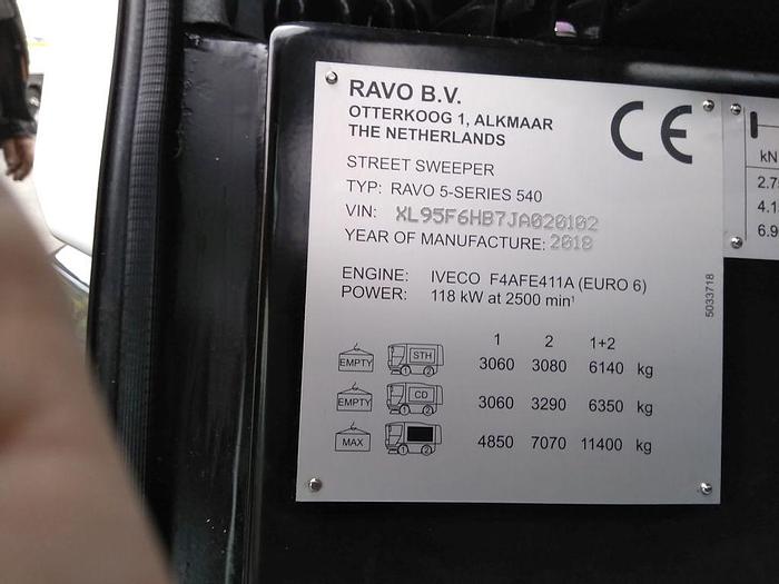 Gebruikt 2018 RAVO 540 STH
