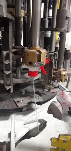 Used 2018 United Packaging 8 head trigger inserter