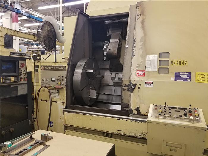 Warner & Swasey SC45 CNC TURRET LATHE