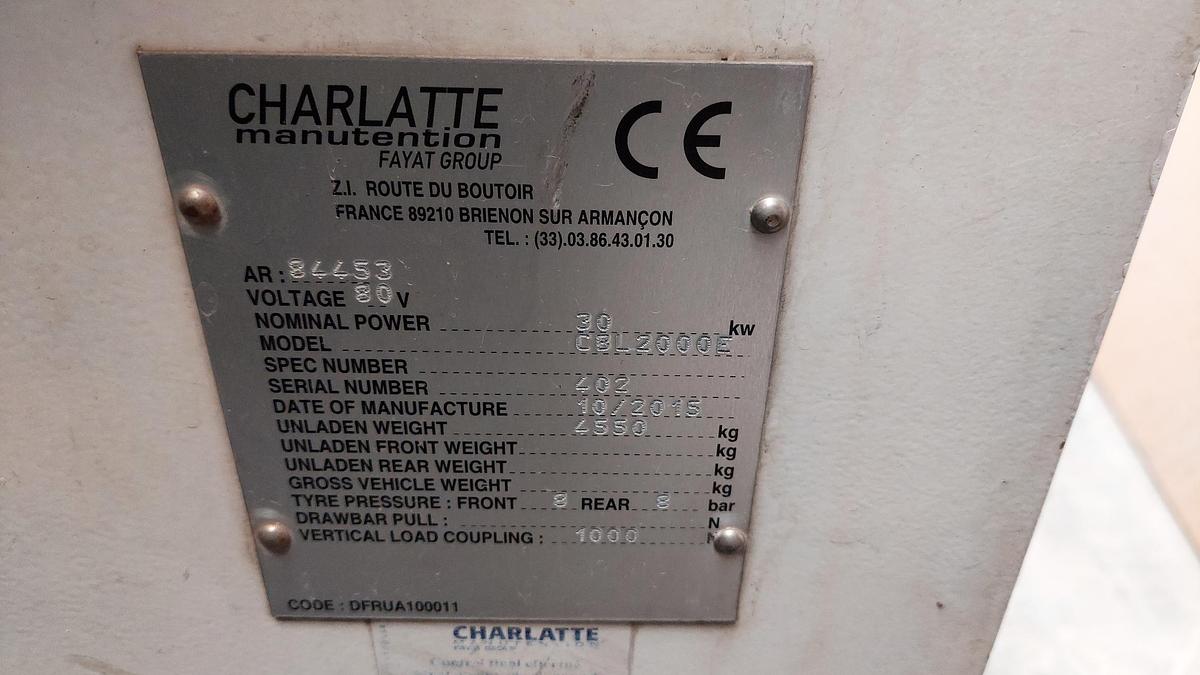 Gebruikt CBL2000E Belt Loader Charlatte