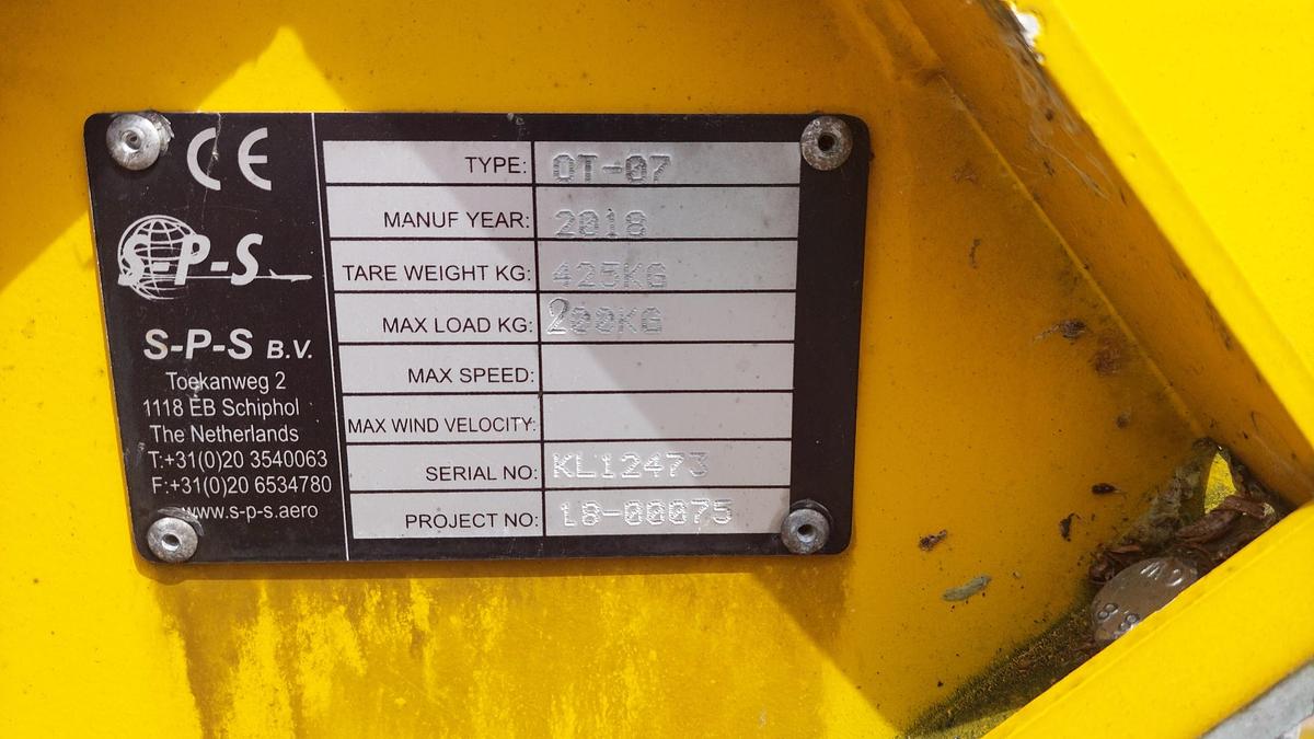 Gebruikt Maintenance Stairs SPS OT-7