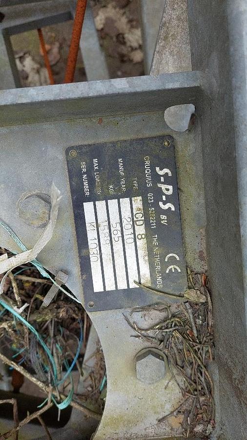 Gebruikt SPS CD-08 container dolly 5 ft