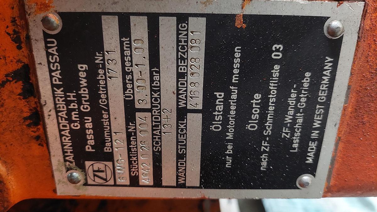 Gebruikt Schopf F106 spare parts